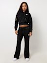 VINTAGE WASH LOGO CROP HOODIE 