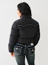 WESTERN ZIP PUFFER JACKET