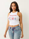 RIBBED BUDDHA LOGO TANK