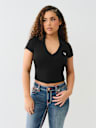 HORSESHOE POLO BABY TEE