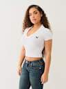 CAMISETA POLO PEQUEÑA CON HERRADURA