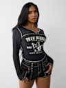 BUDDHA JERSEY MESH V NOTCH TOP