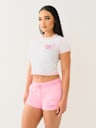 FLATLOCK WINGED CRYSTAL LOGO BABY TEE