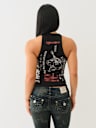 WORLD TOUR BUDDHA HALTER TANK