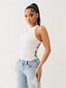 WORLD TOUR BUDDHA HALTER TANK