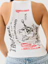 WORLD TOUR BUDDHA HALTER TANK