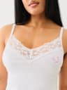 LACE CRYSTAL HORSESHOE CAMI