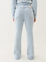 WASHED BIG T RAW EDGE TRACK PANT