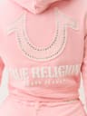 RAW EDGE BIG T SHRUNKEN HOODIE