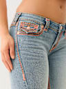 JOEY LOW RISE SUPER QT FLAP FLARE JEAN
