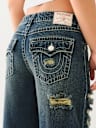 JESSIE SUPER DESTROYED BAGGY JEAN