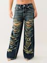 JESSIE SUPER DESTROYED BAGGY JEAN