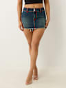 TWISTED SEAM SUPER T MINI SKIRT