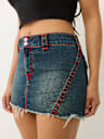 TWISTED SEAM SUPER T MINI SKIRT