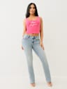 JEANS RECTOS BILLIE DE TIRO MEDIO SÚPER T