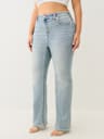  PLUS BILLIE MID RISE SUPER T STRAIGHT JEAN