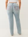  PLUS BILLIE MID RISE SUPER T STRAIGHT JEAN