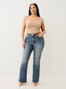 PLUS BECCA MID RISE SUPER T BOOTCUT JEAN