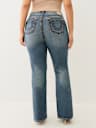 PLUS BECCA MID RISE SUPER T BOOTCUT JEAN