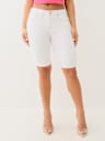RILEY MID RISE SUPER T ROLLED BERMUDA SHORT
