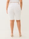 PLUS RILEY MID RISE SUPER T ROLLED BERMUDA SHORT 