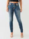 JENNIE MID RISE SUPER T CURVY SKINNY JEAN