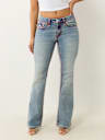BECCA MID RISE SUPER T BOOTCUT JEAN