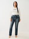 PLUS BILLIE SUPER T HIGH RISE STRAIGHT JEAN