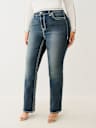 PLUS BILLIE SUPER T HIGH RISE STRAIGHT JEAN