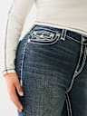 PLUS BILLIE SUPER T HIGH RISE STRAIGHT JEAN