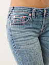 BILLIE MID RISE BIG T STRAIGHT JEAN