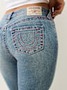 BILLIE MID RISE BIG T STRAIGHT JEAN