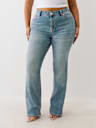 PLUS BILLIE MID RISE BIG T STRAIGHT JEAN
