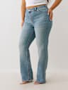 PLUS BILLIE MID RISE BIG T STRAIGHT JEAN
