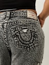 BOBBI SUPER DISTRESSED MID RISE BAGGY JEAN