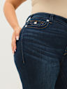 PLUS JOEY MID RISE FLAP FLARE JEAN