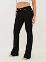 JOEY MID RISE FLAP FLARE JEAN