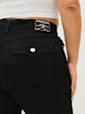 PLUS JOEY MID RISE FLAP FLARE JEAN