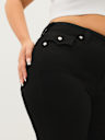 PLUS JOEY MID RISE FLAP FLARE JEAN