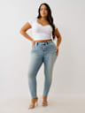 PLUS JENNIE MID RISE SKINNY JEAN