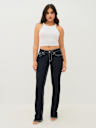 BECCA BIG T FLAP BOOTCUT JEAN