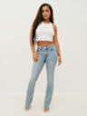BECCA MID RISE BOOTCUT JEAN