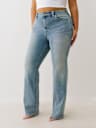 PLUS BILLIE MID RISE STRAIGHT JEAN