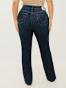PLUS BILLIE MID RISE STRAIGHT JEAN