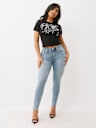 HALLE MID RISE SUPER SKINNY JEAN