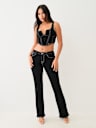 LUREX BIG T ZIP CORSET