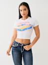 CRYSTAL RACING BABY TEE