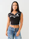 SPORTY NOTCH NECK BABY TEE