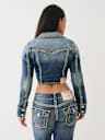 SUPER QT LUREX DENIM JACKET