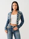 SUPER QT LUREX DENIM JACKET